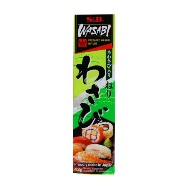 S&B Wasabi Tube 43g