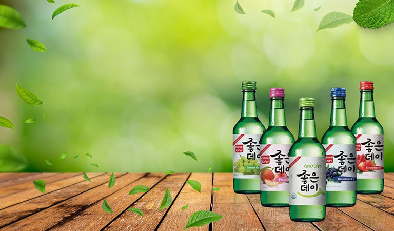 Imported, genuine Korean drinks
